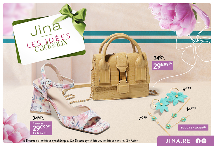 Les idées cadeaux Jina pour la fête des mères !