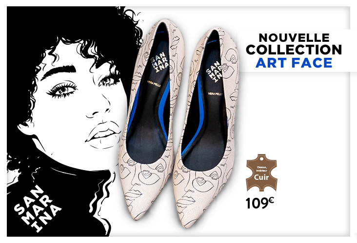 Nouvelle collection Art face chez San Marina !