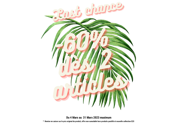 💥 -60% dès 2 articles dans votre boutique Kaporal !*