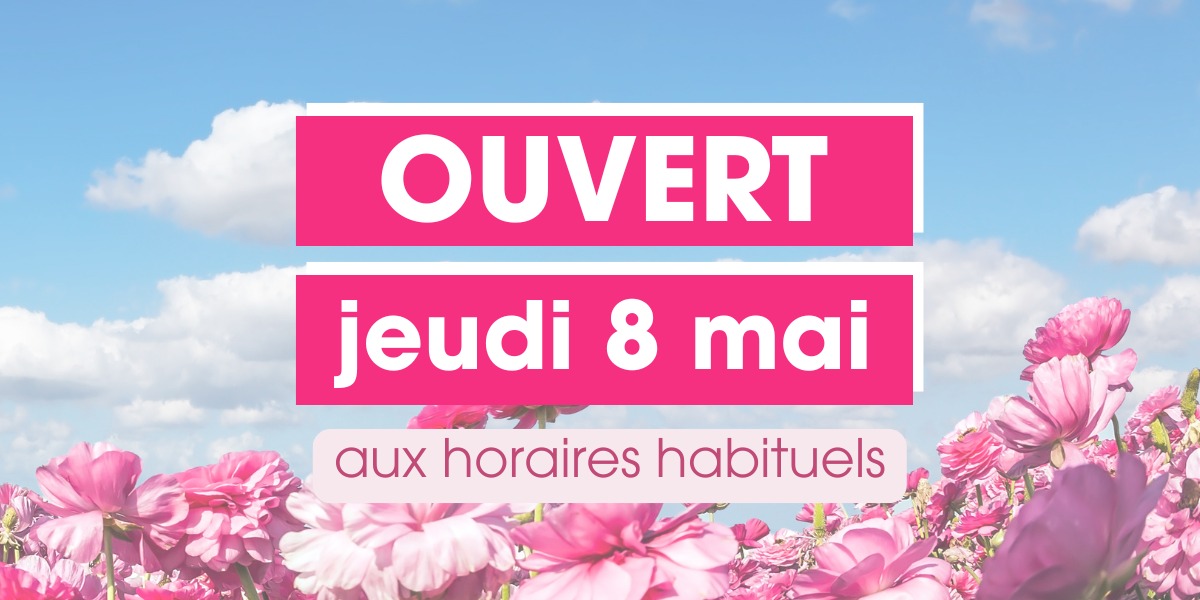 Ce jeudi 8 mai, shopping & plaisir vous attendent à DUPARC SAINTE-MARIE !