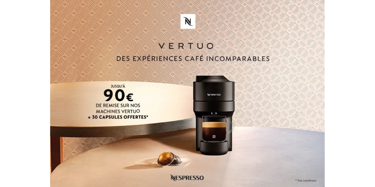 ☕ Vertuo, des expériences café incomparables