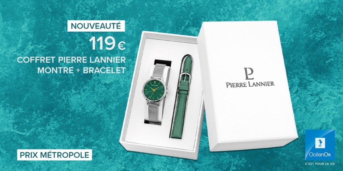 🕒 Nouveauté chez OcéanOr : le coffret Pierre Lannier à 119€ seulement !