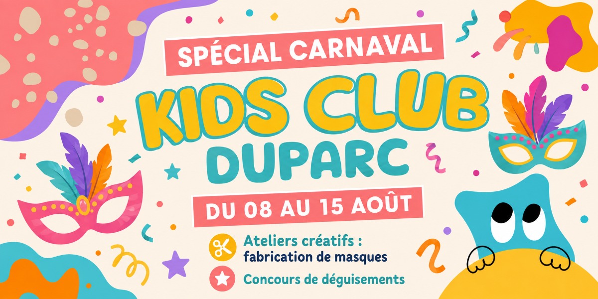 KIDS CLUB DUPARC 