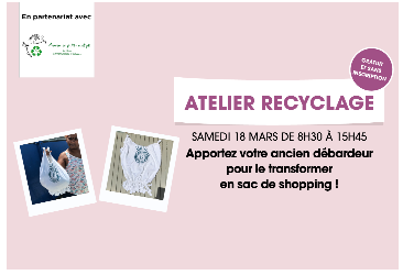 ♻️ Atelier Recyclez un débardeur en sac de shopping !