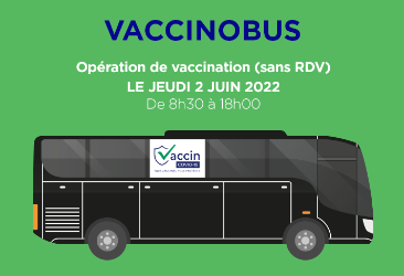 📌Le Vaccinobus de retour le 2 juin