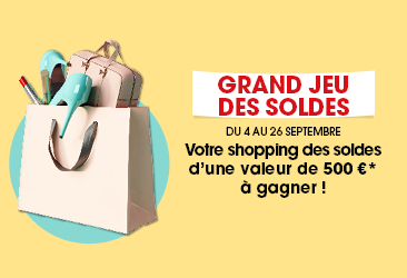🎁 500€ de bons d'achats à gagner !*