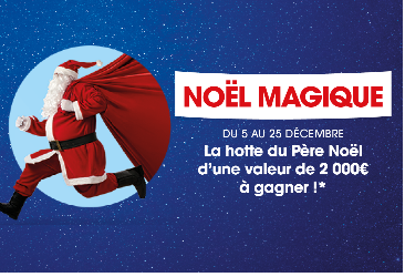 🎅 Jeu : Hotte du Père-Noël à gagner !