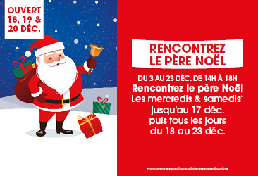 Rencontrez le Père Noël !* 🎅