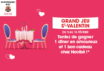 💘 Grand Jeu St Valentin !